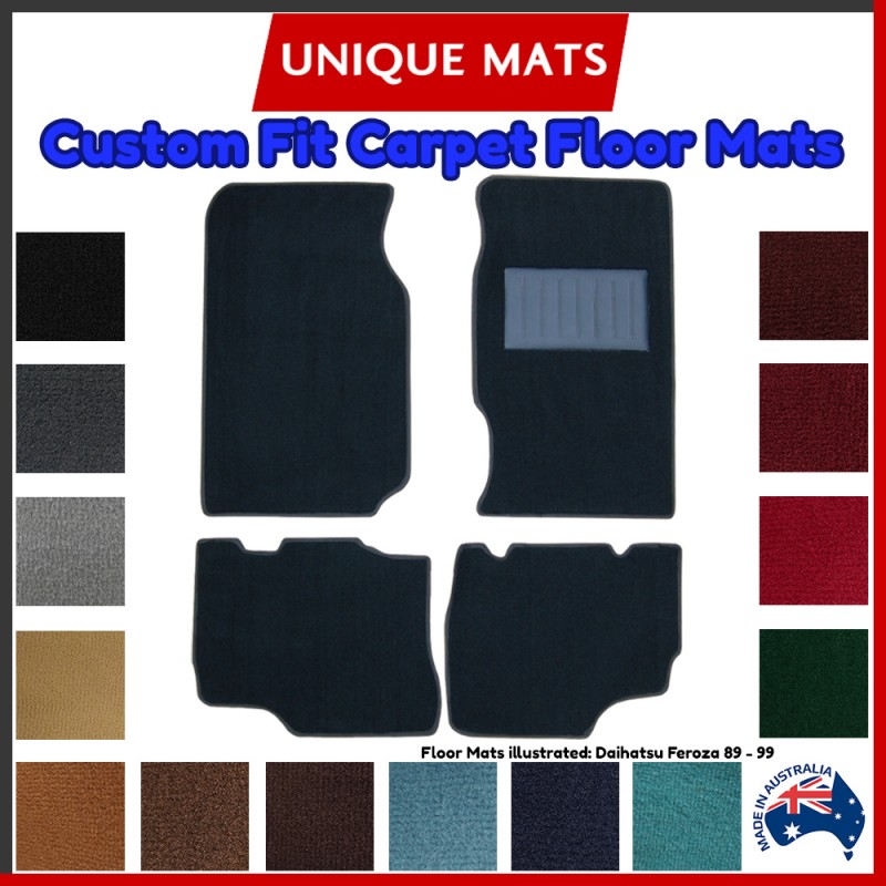 Daihatsu Feroza 1989 - 1999 Custom Fit Mats in Carpet