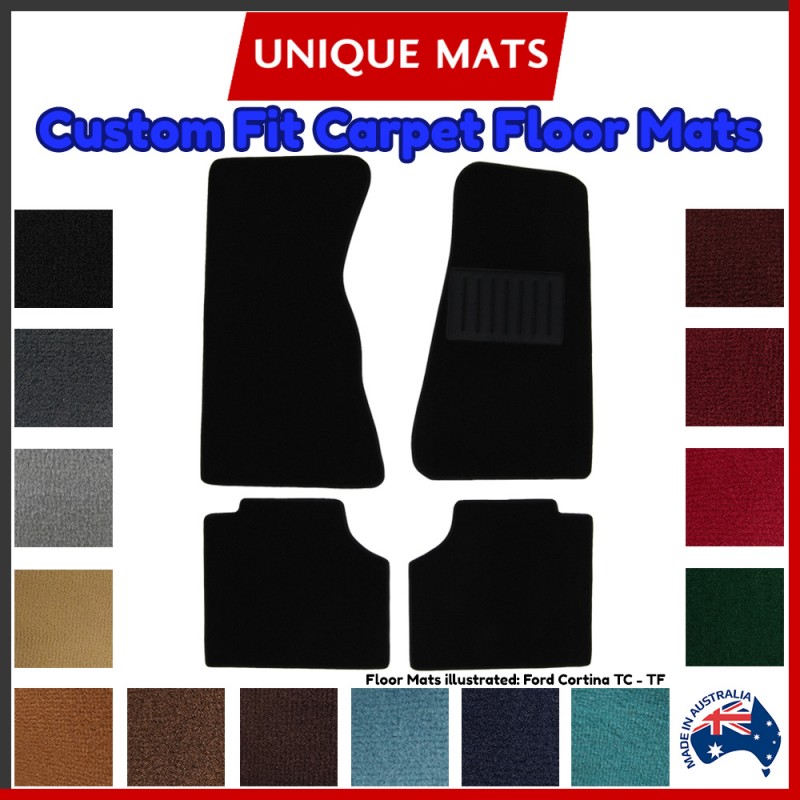 Ford Cortina TC TD TE TF 1971 - 1982 Custom Fit Mats in Carpet