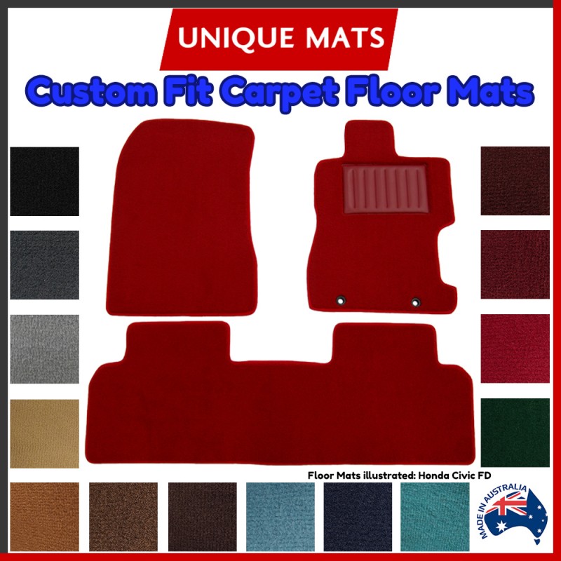 Honda Civic 2006 - 2012 Custom Fit Mats in Carpet