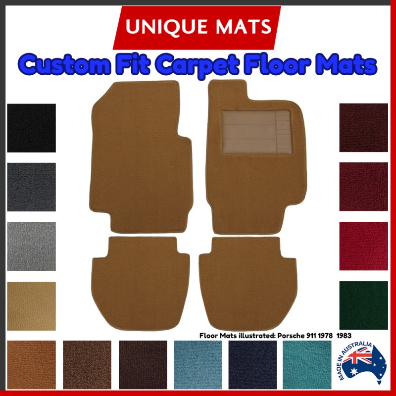Porsche 911 1978 - 1983 Custom Fit Mats in Carpet