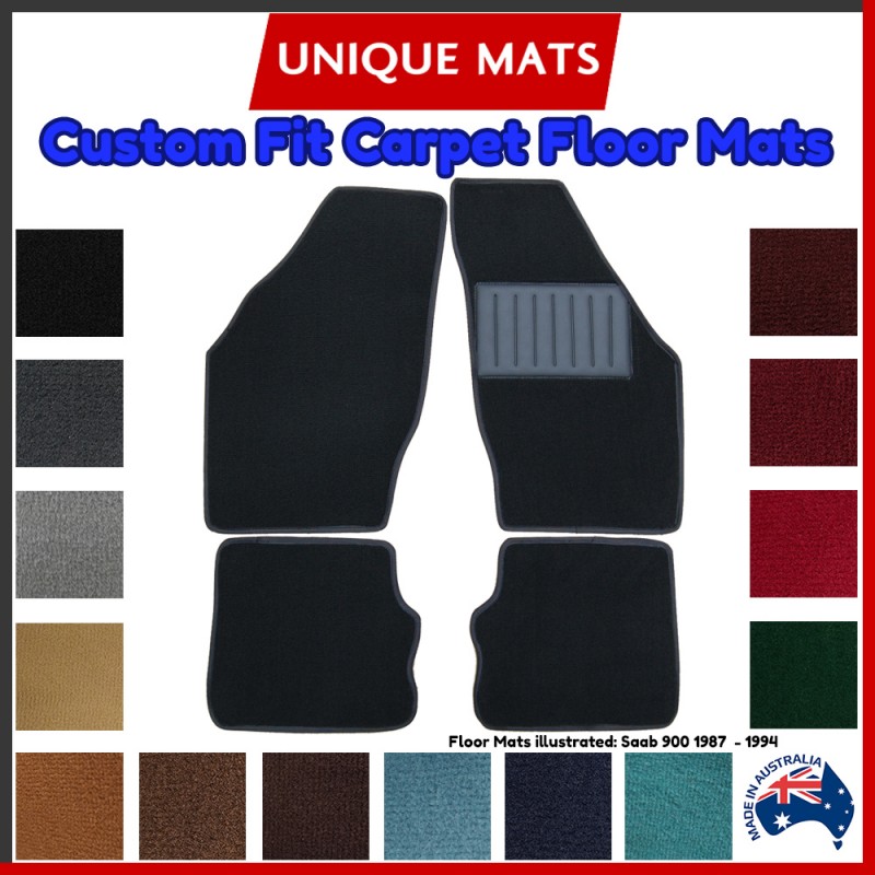 Saab 900i 1987 - 1994 Custom Fit Mats in Carpet