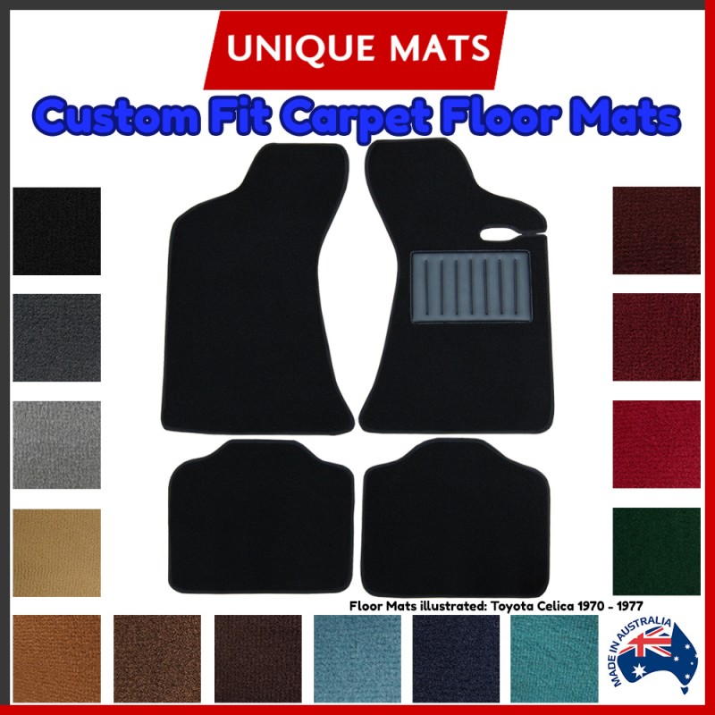 Toyota Celica TA22 RA40 RA28 1970 - 1977 Custom Fit Mats in Carpet