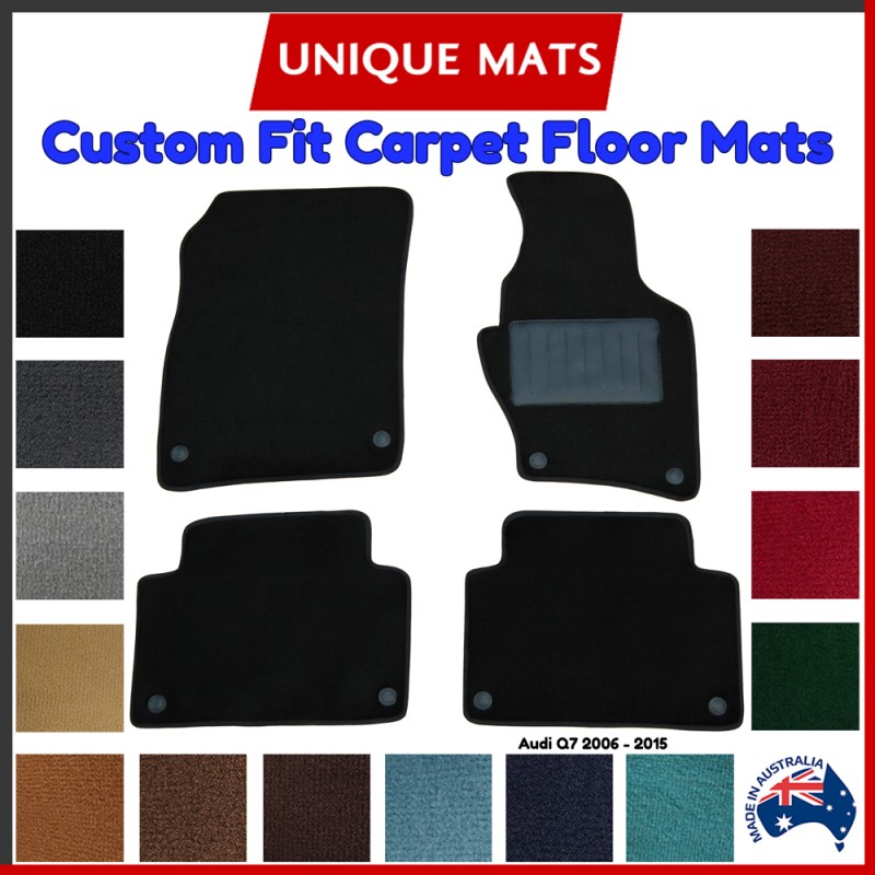 Audi Q7 2006 - 2015 Custom Fit Mats in Carpet
