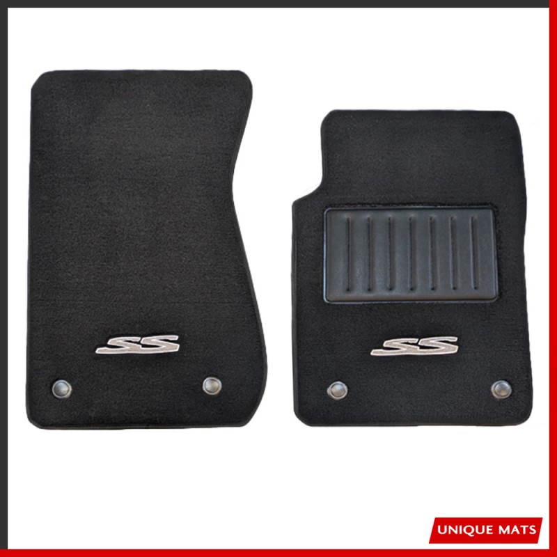 Holden Commodore VE 2006 - 2013 Custom Fit Mats Front Pair with SS Embroidery