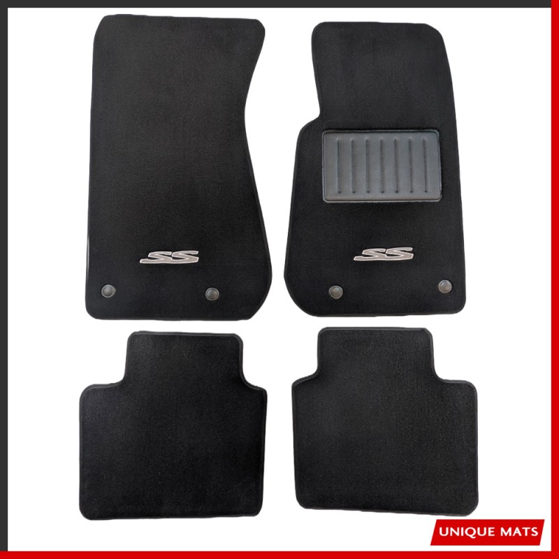 Holden Commodore VF 2013 - 2017 Custom Fit Mats 4Pc with SS Embroidery