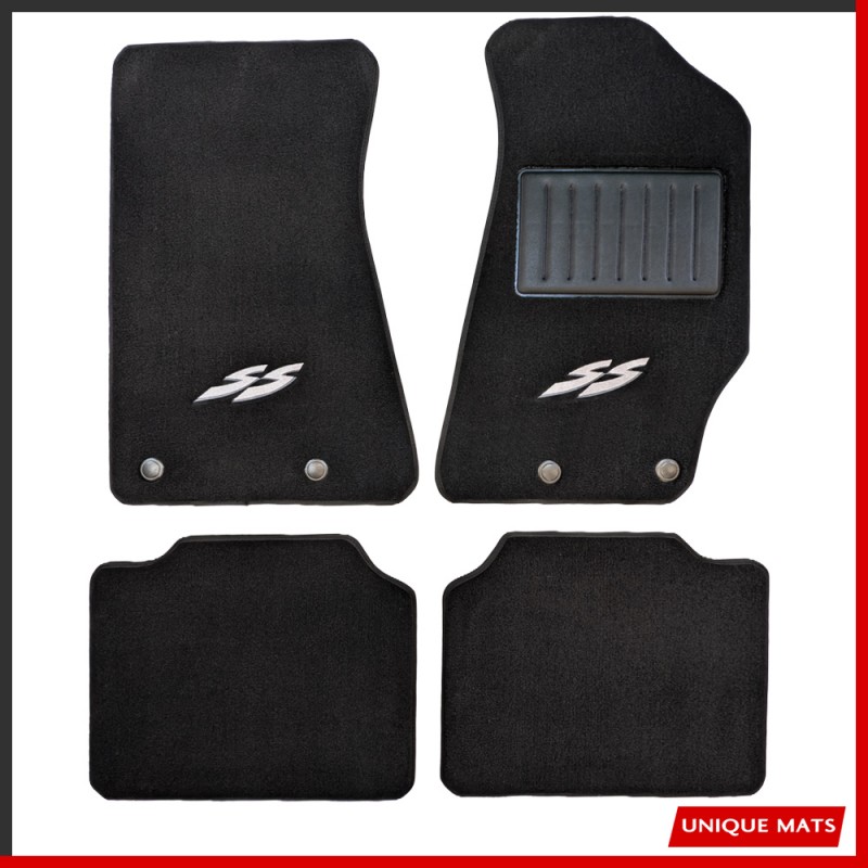 Holden Commodore VY VZ 2002 - 2007 Custom Fit Mats 4Pc with SS Embroidery