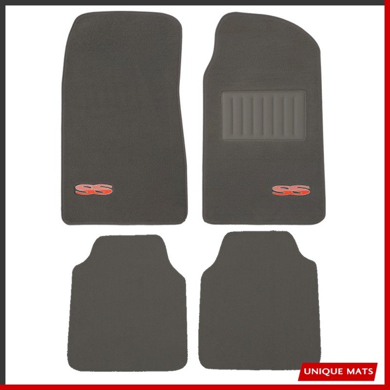 Holden Commodore VR VS 1988 - 1995 Custom Fit Mats Front & Rear 4Pc with SS Badges